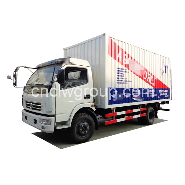 Chengli CLW Box Truck Dongfeng 6 ton 8 ton Van Cargo Truck 7 tons ...