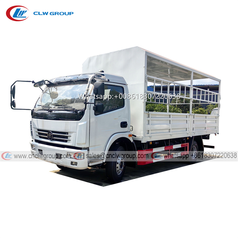 CLW Dongfeng ISUZU 4x4 Troop Carrier Box Cargo Trucks for Hot sale